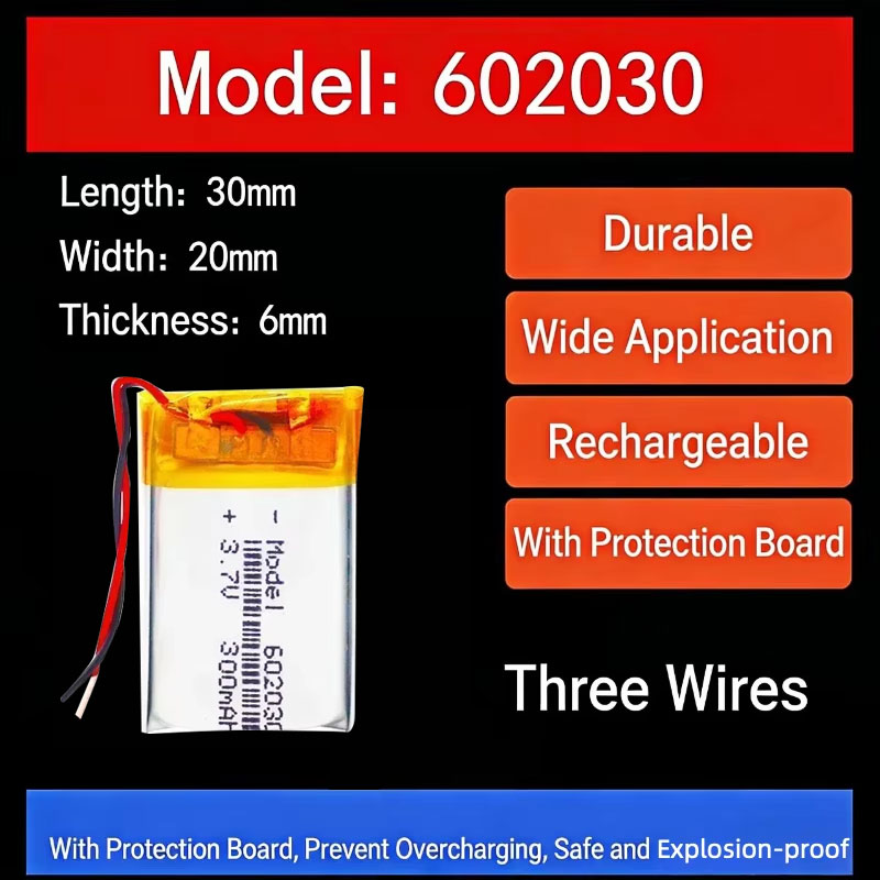 Smartwatch Watches With Bluetooth - Batería de Litio de 3.7V 300mAh