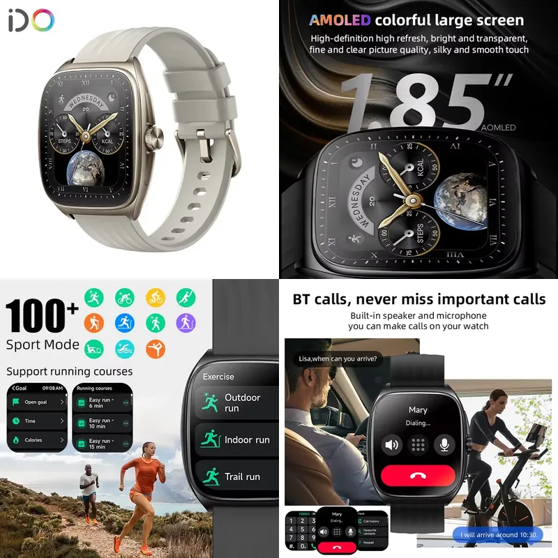 Watch Smart Smartwatch - Reloj Inteligente para Hombre, Modelo 2025,
