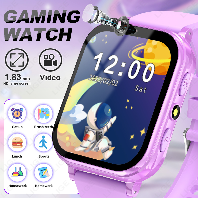 Smartwatch Digital Watches For Girls - Reloj inteligente Digital LIGE para niños