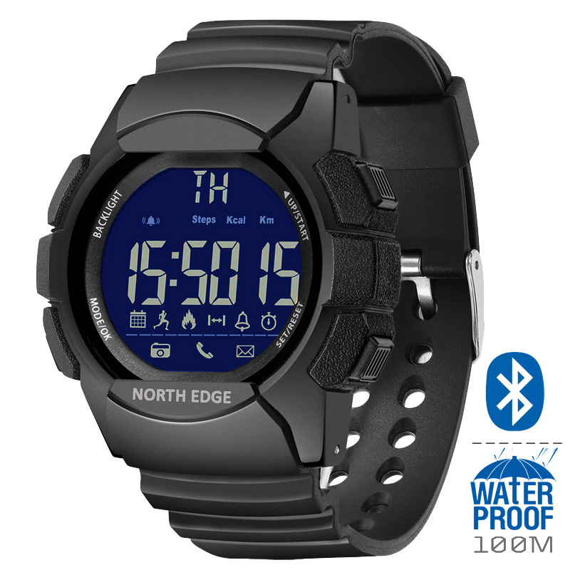 Smartwatch Watches With Bluetooth - Reloj Inteligente Deportivo NORTH EDGE AK