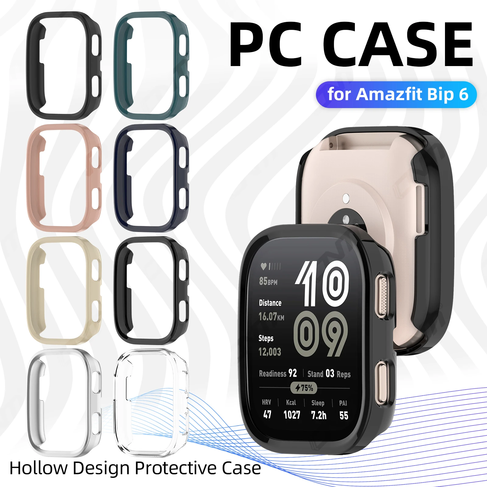 Smartwatch English - Funda rígida de PC para Amazfit