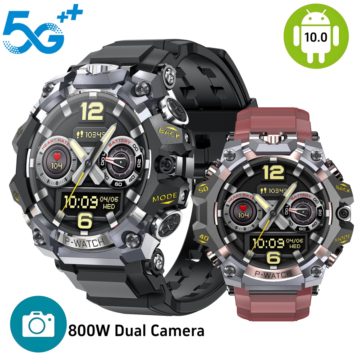 Smartwatch Watches Price - Reloj Inteligente Q668 Android 10.0, Pantalla