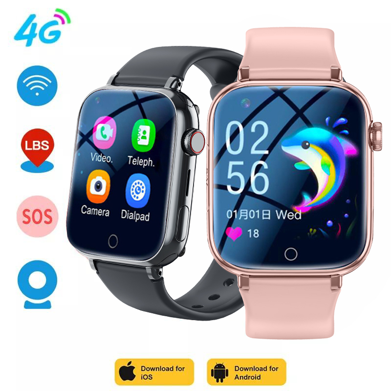 Smartwatch Watches Gift For Boys With Gps - Reloj inteligente 4G para niños, localización