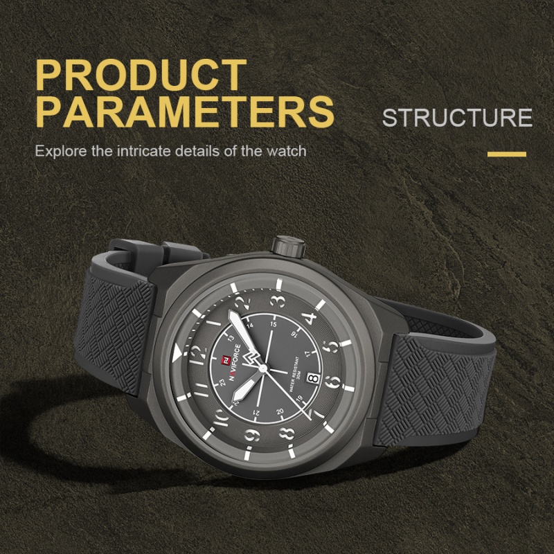 Smartwatch Sports Watches For Men - Reloj de Cuarzo NAVIFORCE para Hombre