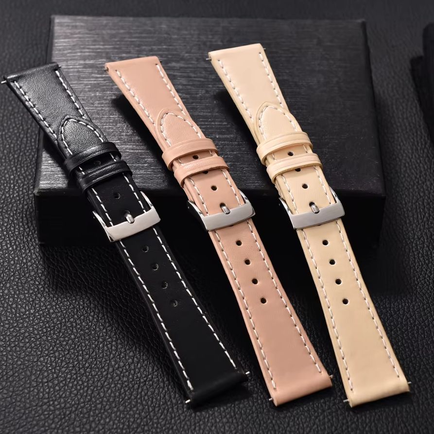 Cartier Watch Tank - Correa de cuero de 20mm y