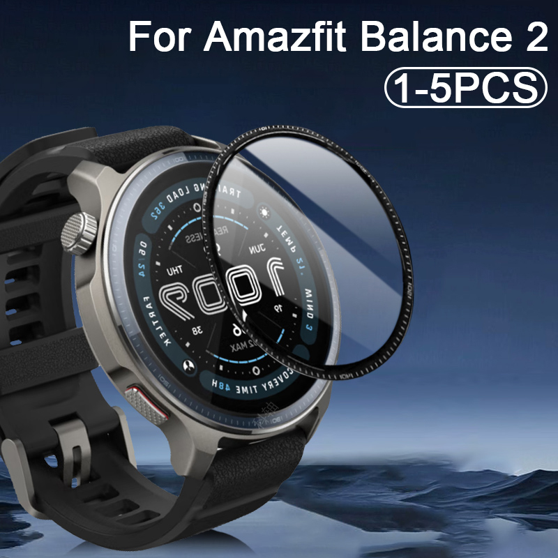 Smartwatch Watches Amazfit - Películas protectoras suaves completamente curvadas para