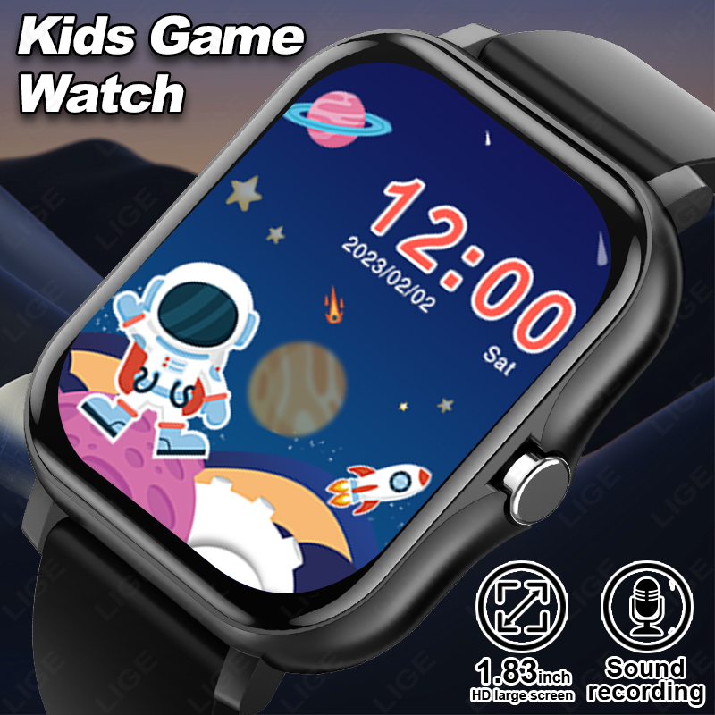 Smartwatch Digital Watches For Girls - LIGE 2025 Audiolibro niños Smartwatch moda