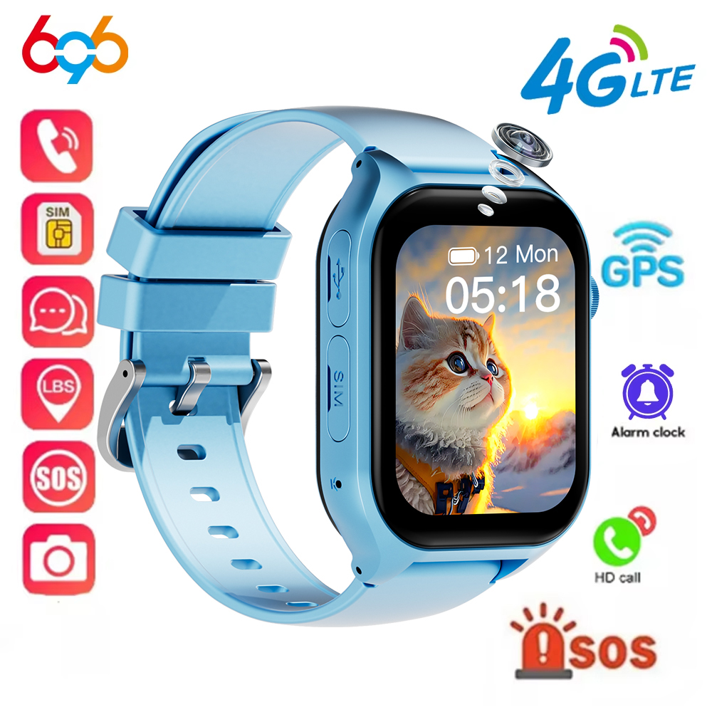 Smartwatch Watches Gift For Boys With Gps - Relojes Inteligentes 4G para Niños con