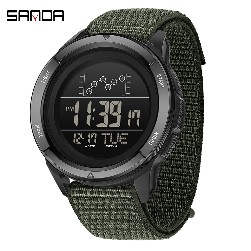 Tide Watch Surf - Reloj electrónico SANDA, correa de nailon,