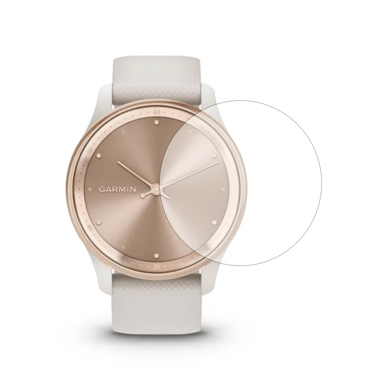 Smartwatch English - Película protectora transparente de vidrio templado