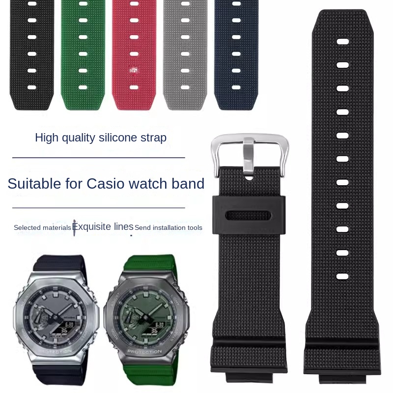 Casio Watch G-Shock Ga-2100 - Correa de reloj impermeable para hombre,