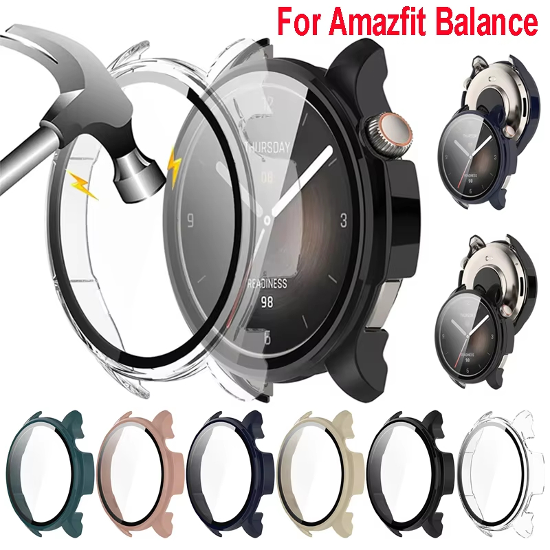 Smartwatch English - Funda de vidrio templado para Amazfit