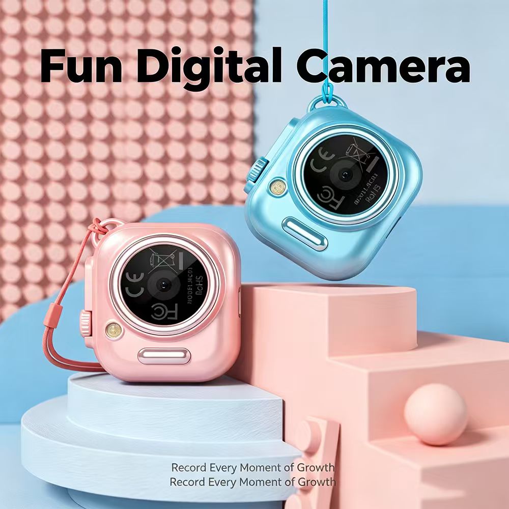 Smartwatch Digital Watches For Girls - Reloj inteligente con cámara para niños,