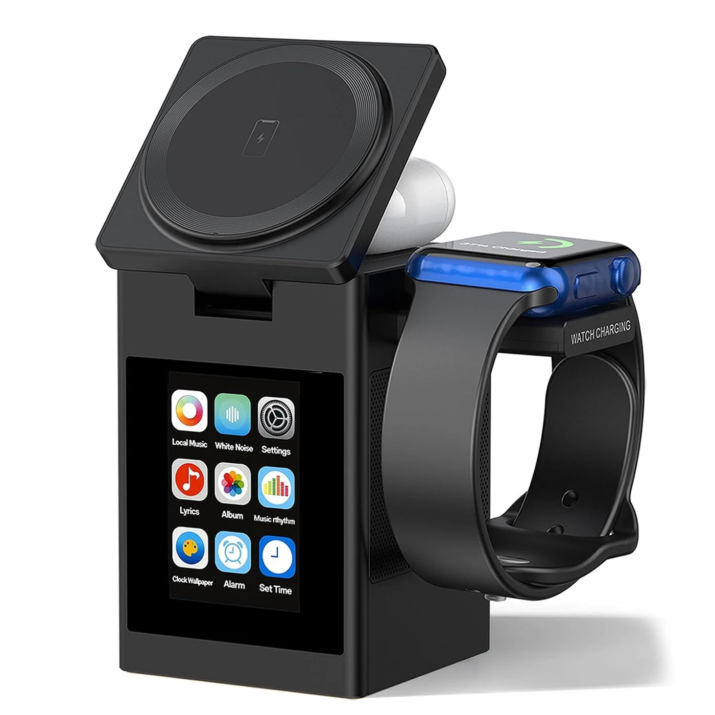 Smartwatch Watches With Bluetooth - Soporte de cargador inalámbrico magnético con
