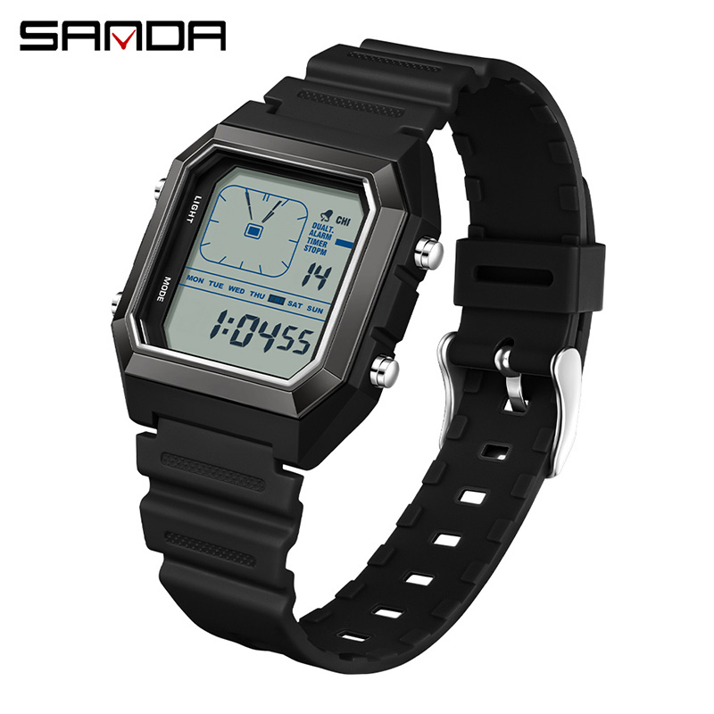 Tide Watch Surf - SANDA 6307 Nuevo Reloj Electrónico Deportivo