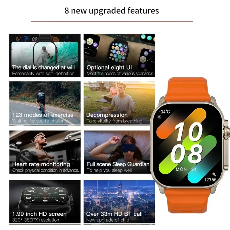 Nuevo Reloj Inteligente T10 Ul - Smartwatch Watches With Bluetooth reseña y precio