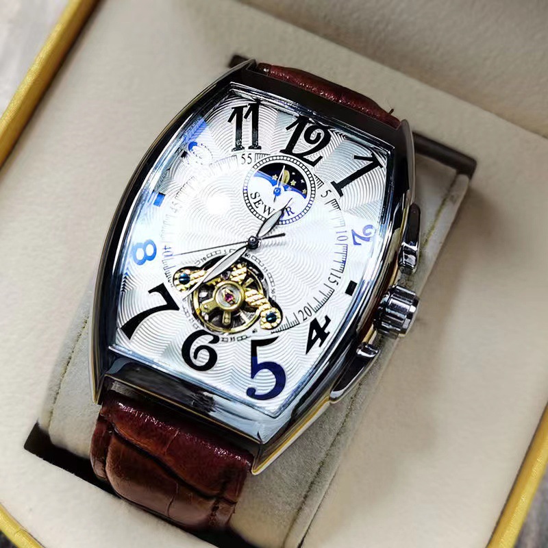 SEWOR-reloj mecánico de Tourbi - Seiko Watch Prospex reseña y precio