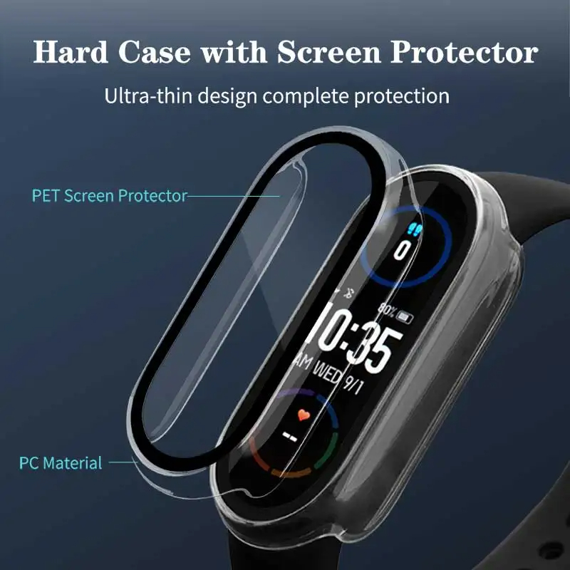Vidrio templado + funda de PC  - Smartwatch Watches Price reseña y precio