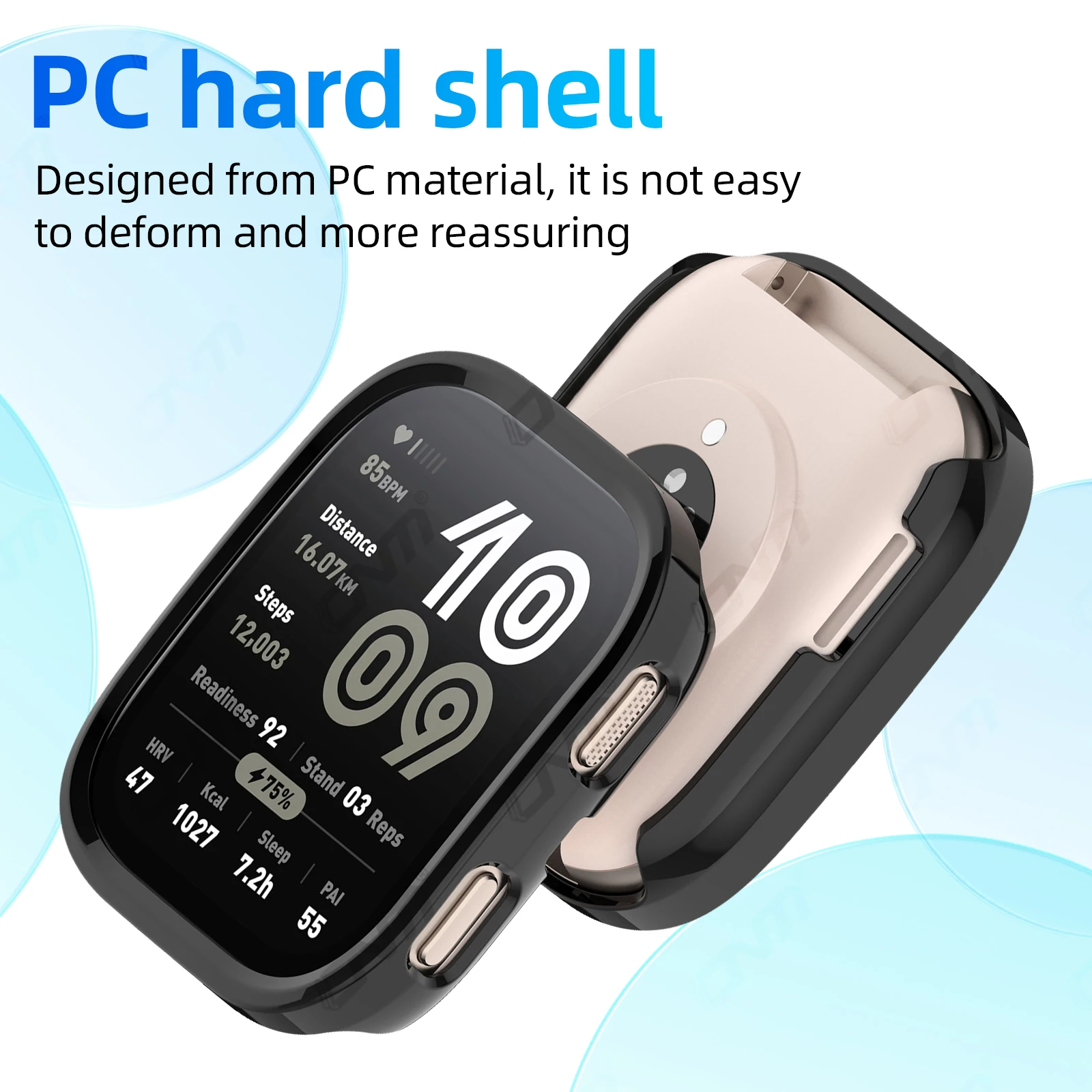 Funda rígida de PC para Amazfi - Smartwatch English reseña y precio