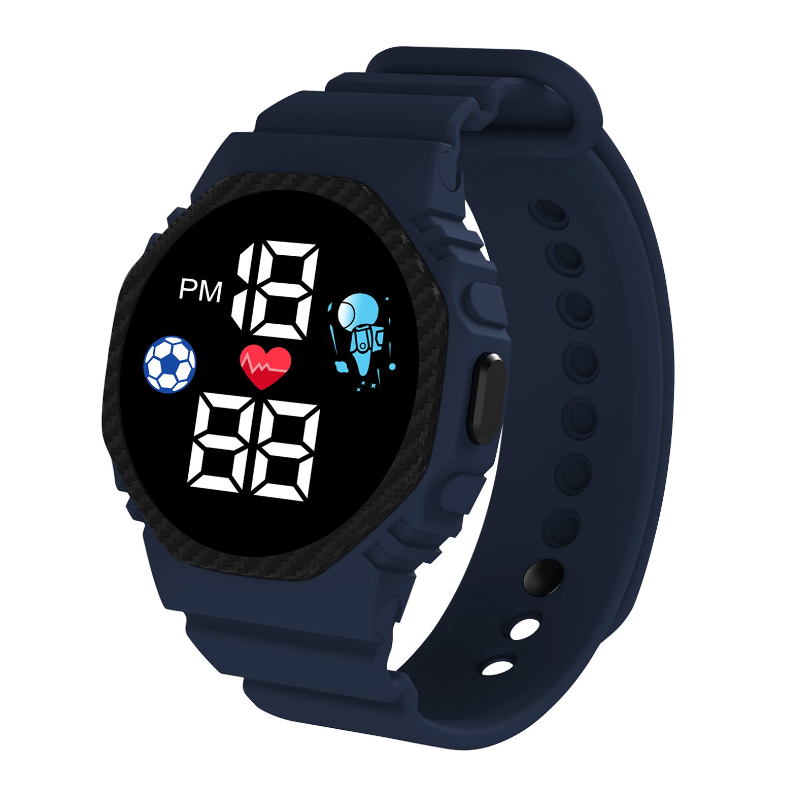 Reloj inteligente multicolor p - Smartwatch Digital Watches For Girls reseña y precio