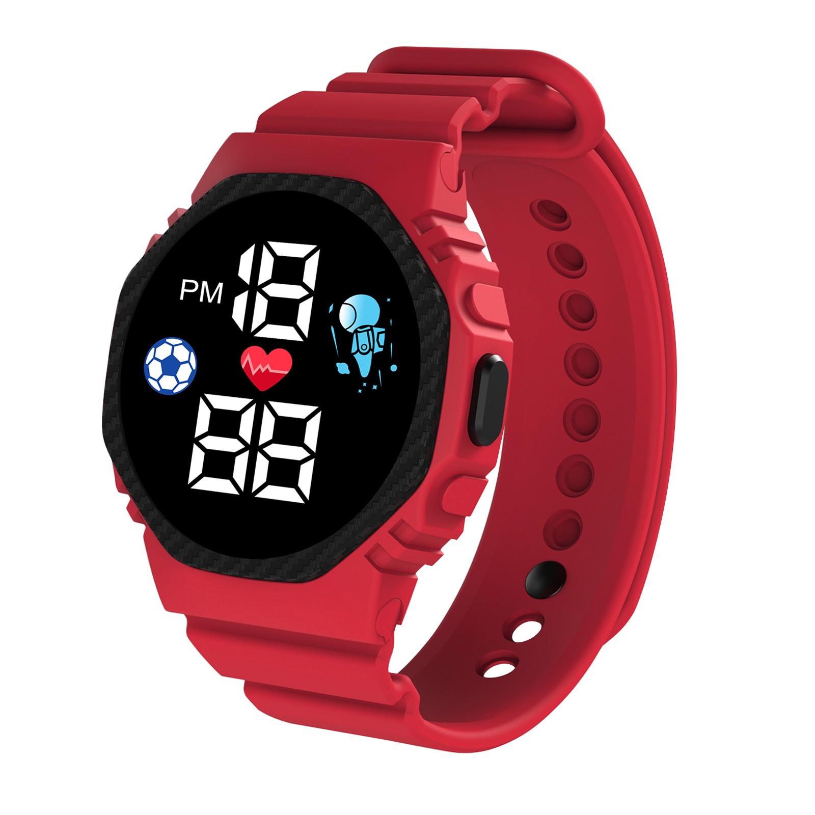Reloj inteligente multicolor p - Smartwatch Digital Watches For Girls reseña y precio