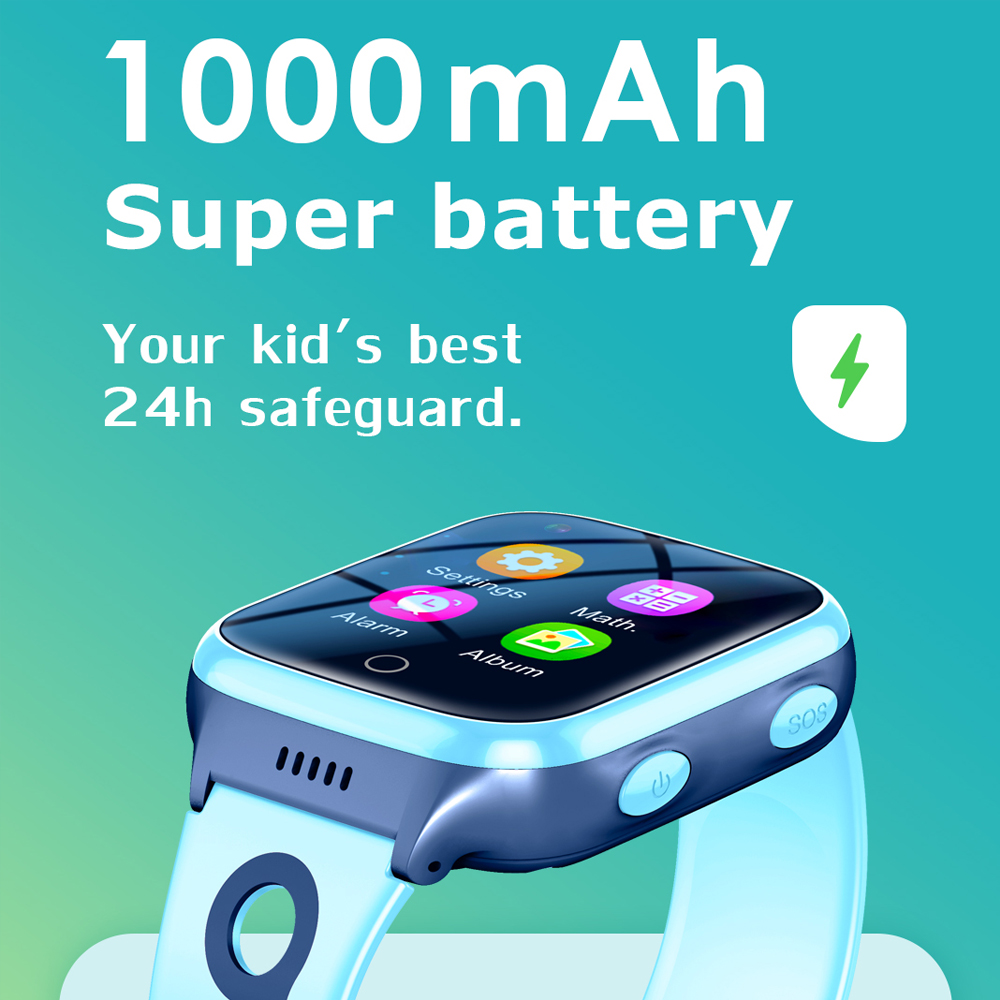 Reloj inteligente 4G para niño - Smartwatch Digital Watches For Girls reseña y precio