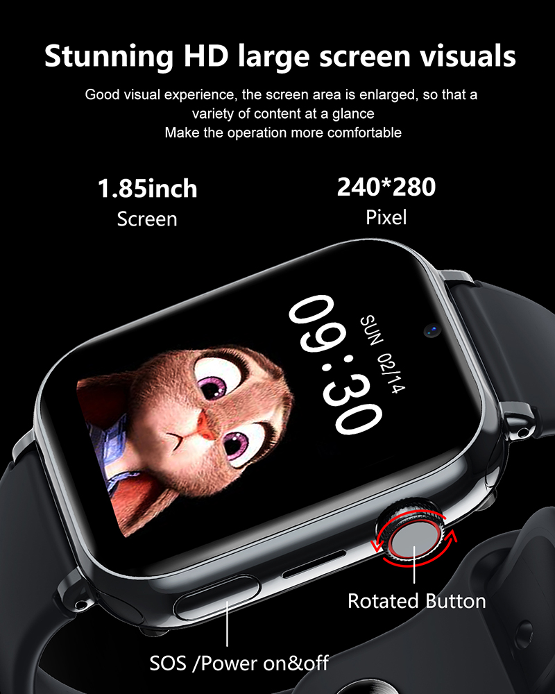 Reloj inteligente 4G para niño - Smartwatch Watches Gift For Boys With Gps reseña y precio