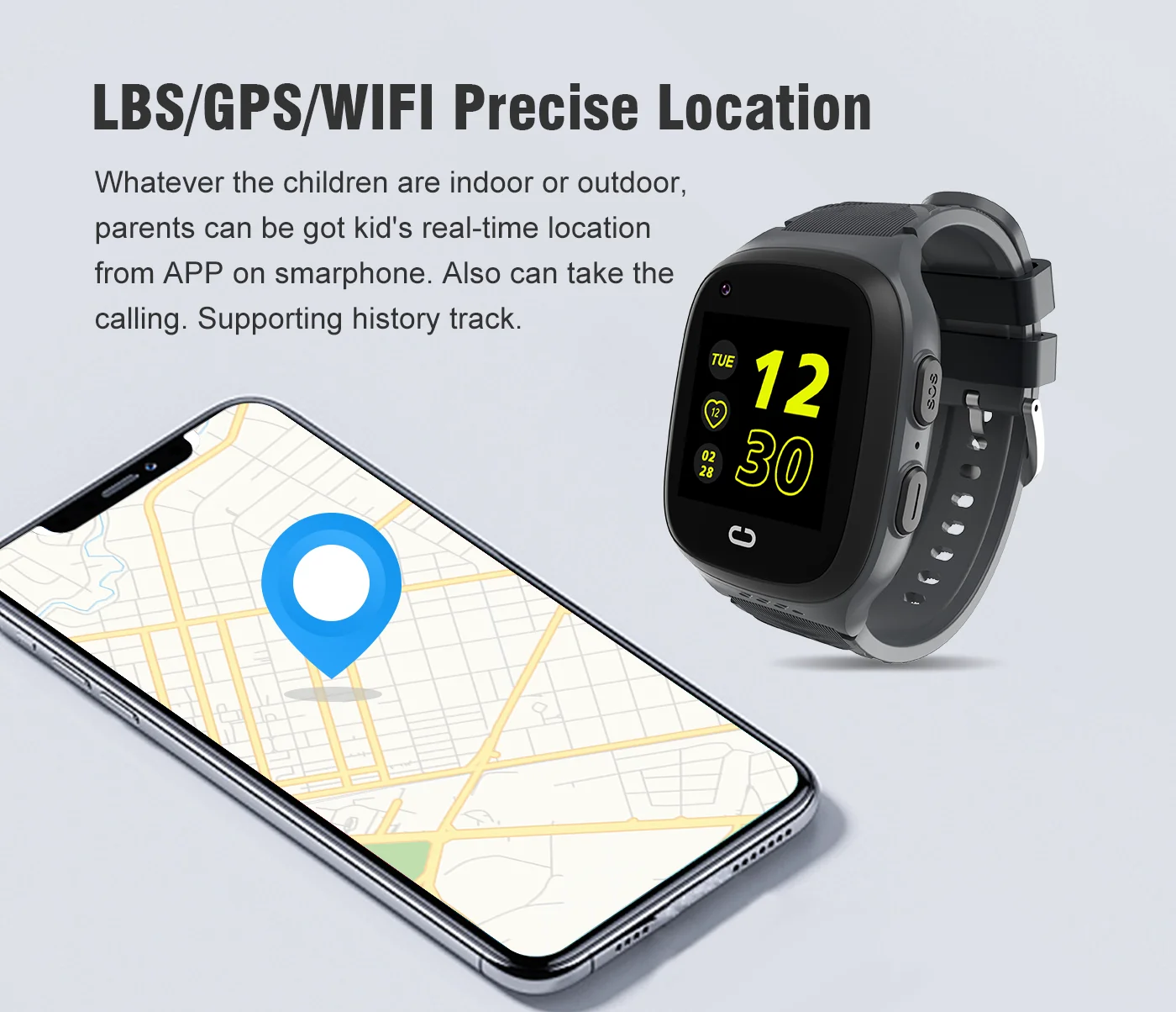 Reloj inteligente 4G para niño - Smartwatch Watches Price reseña y precio
