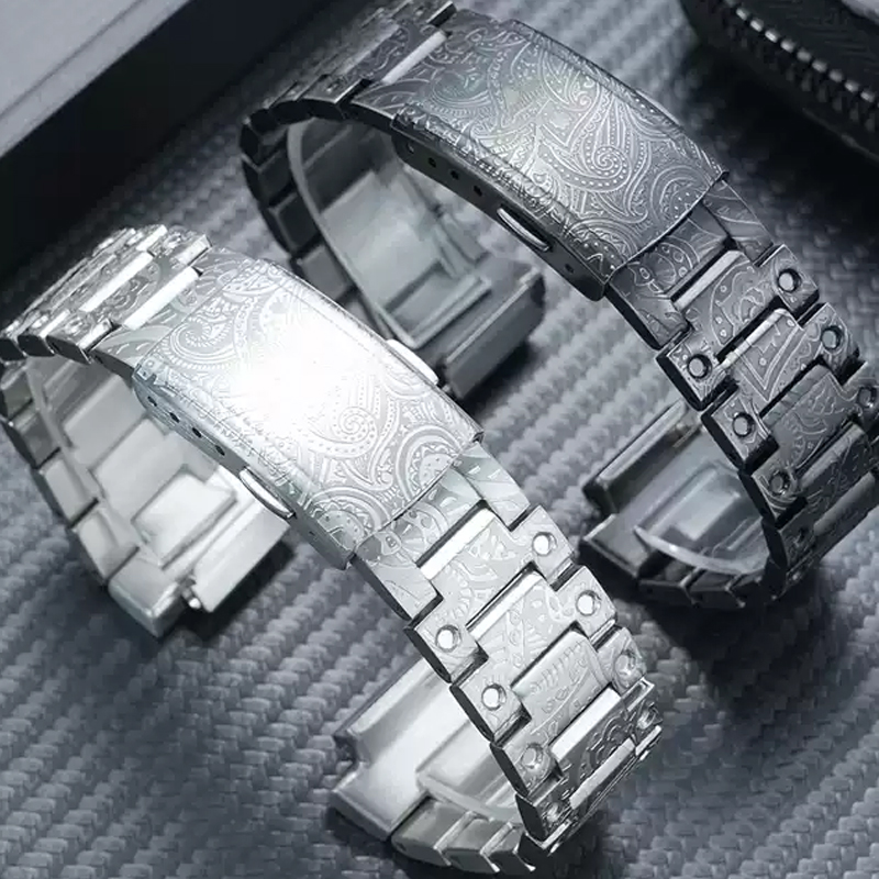 Caja y correa de acero inoxida - Casio Watch G-Shock Ga-2100 reseña y precio