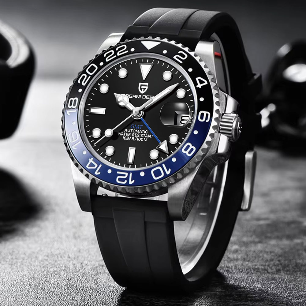 PAGANI DESIGN 40mm GMT relojes - Cartier Watch Tank reseña y precio