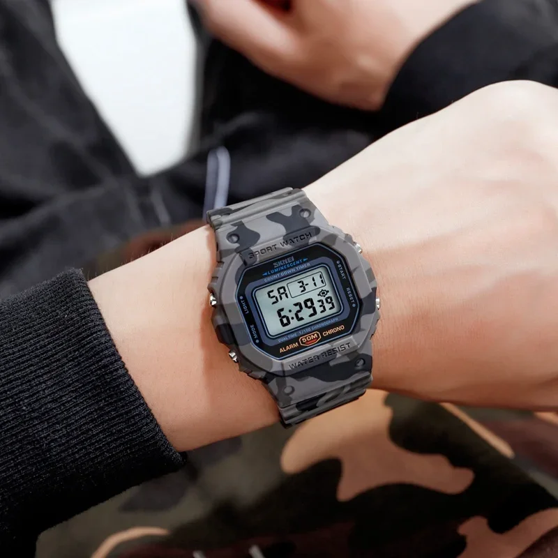 SKMEI 1628 relojes digitales d - Tide Watch Surf reseña y precio
