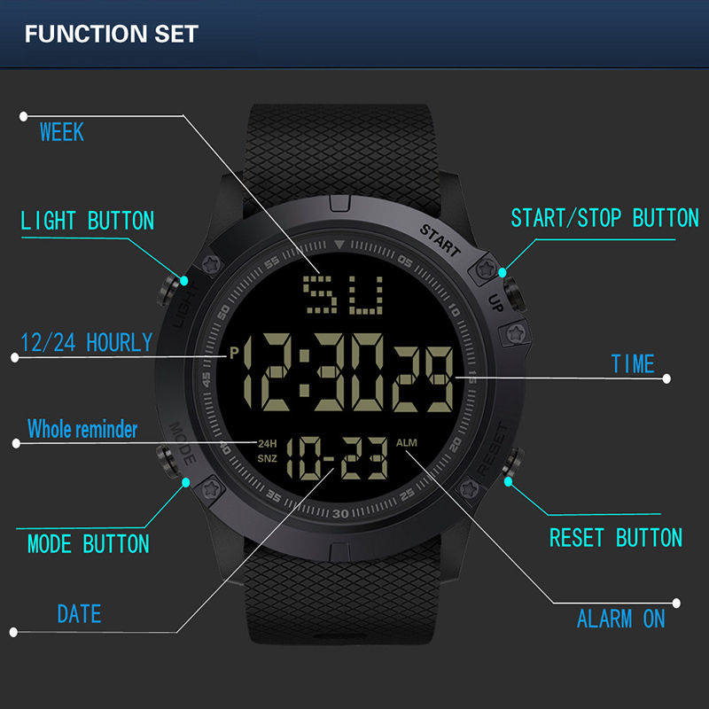 Reloj deportivo para hombre, r - Tide Watch Surf reseña y precio