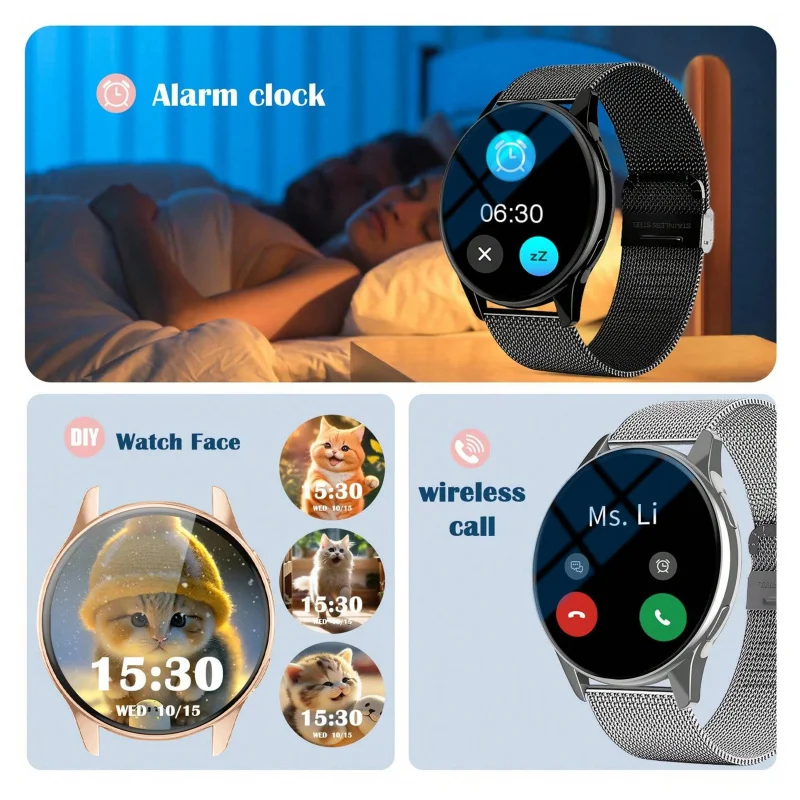 Reloj Inteligente Multifuncion - Smartwatch Watches With Bluetooth reseña y precio