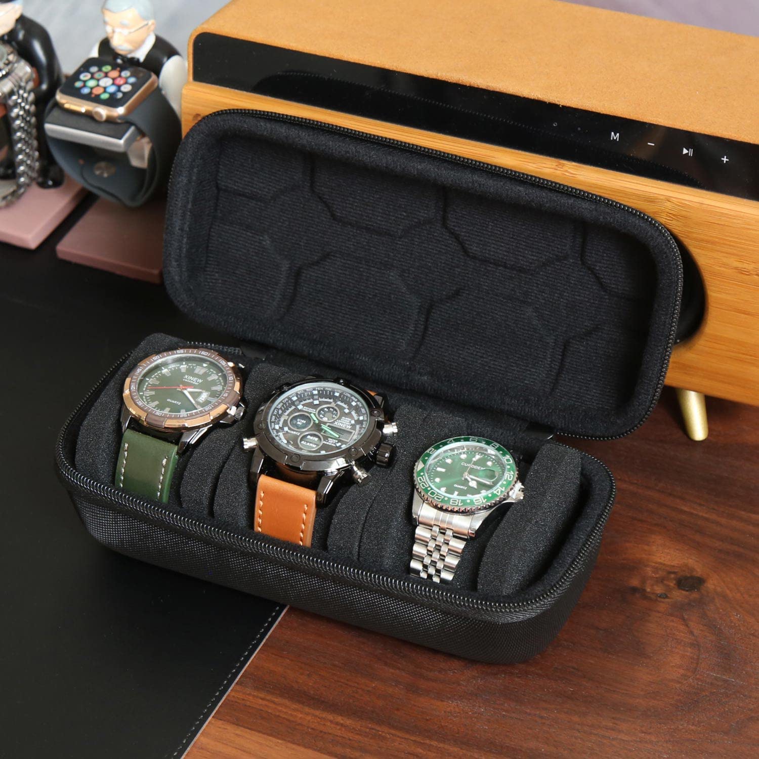 Organizador de caja de reloj p - Watch Smart Smartwatch reseña y precio