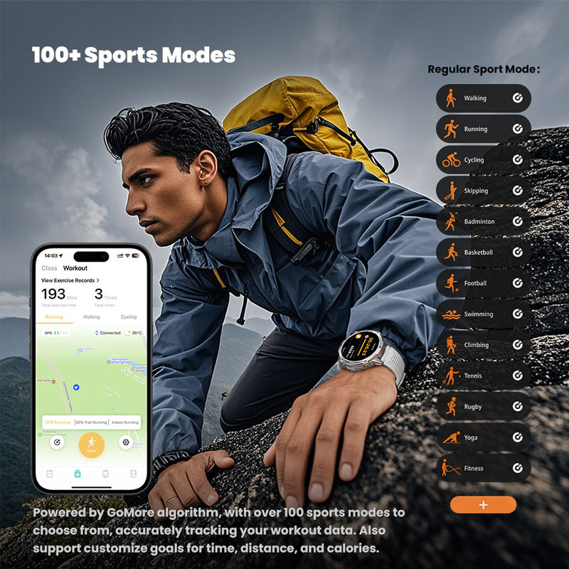Nuevo Reloj Inteligente Milita - Heart Rate Gps Watch reseña y precio