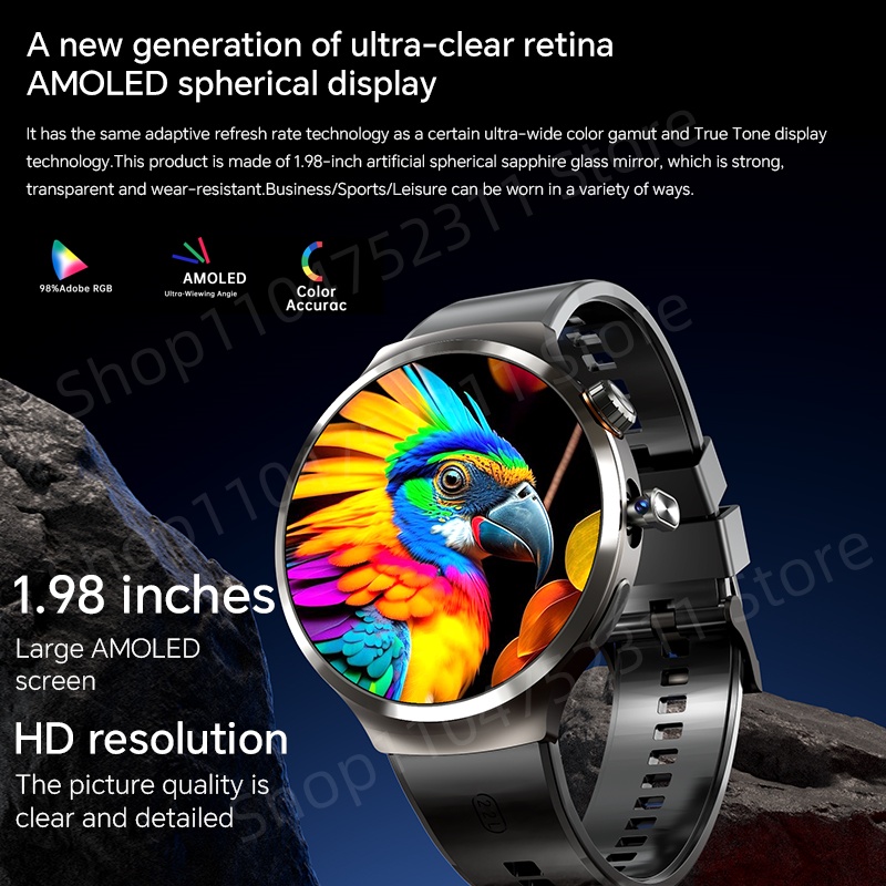 Smartwatch con pantalla grande - Smartwatch New Watches 2025 reseña y precio