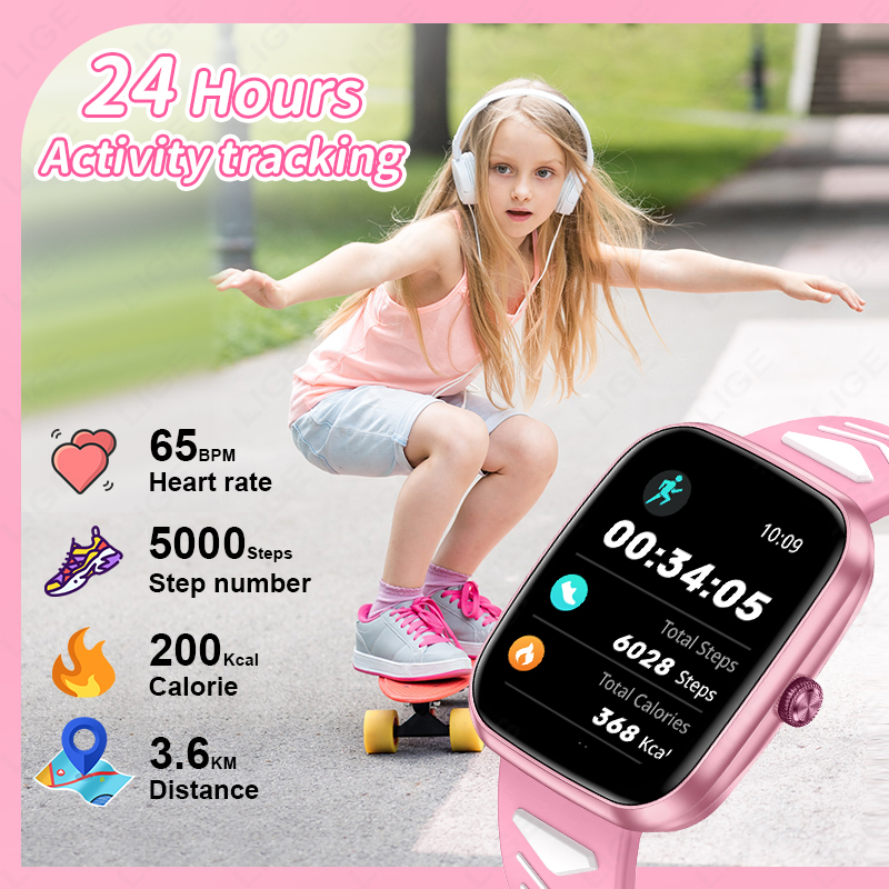 LIGE Nuevo Reloj Inteligente a - Smartwatch Digital Watches For Girls reseña y precio