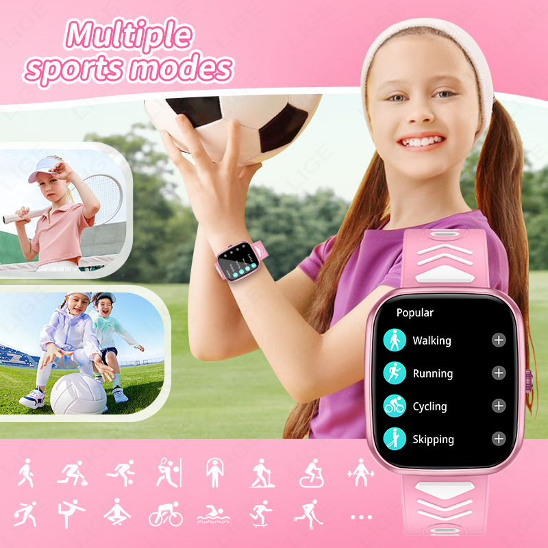 LIGE Nuevo Reloj Inteligente a - Smartwatch Digital Watches For Girls reseña y precio