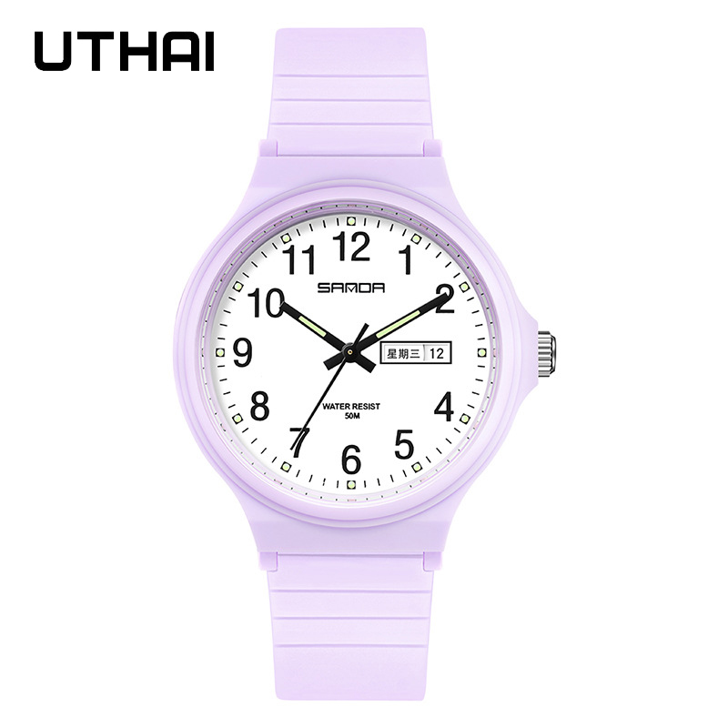 Reloj UTHAI L02 para mujer, re - Tide Watch Surf reseña y precio