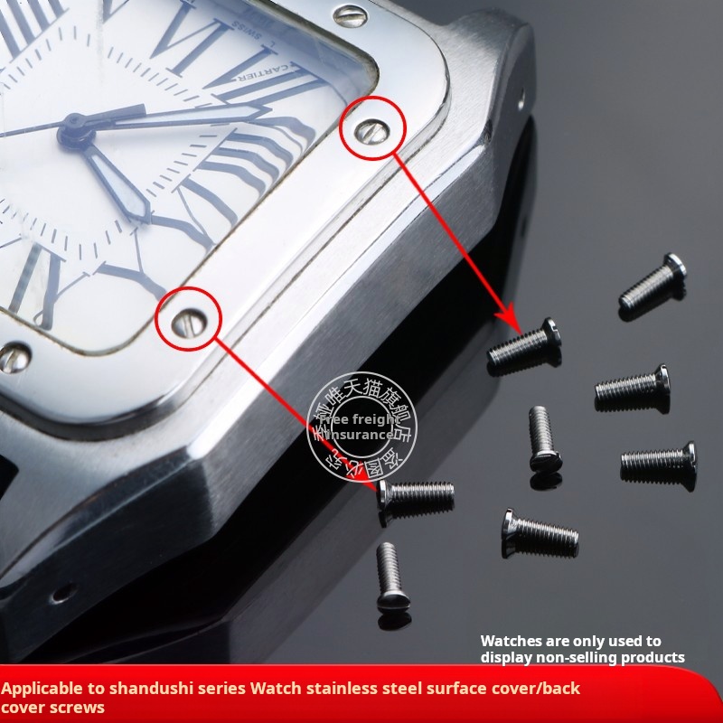 Tornillo de acero inoxidable s - Cartier Watch Tank reseña y precio