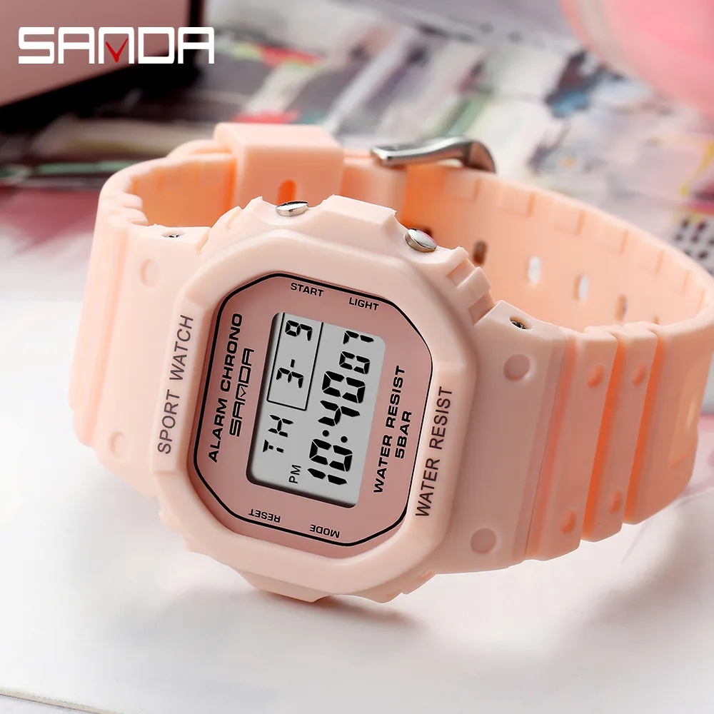 Reloj deportivo de lujo SANDA  - Tide Watch Surf reseña y precio