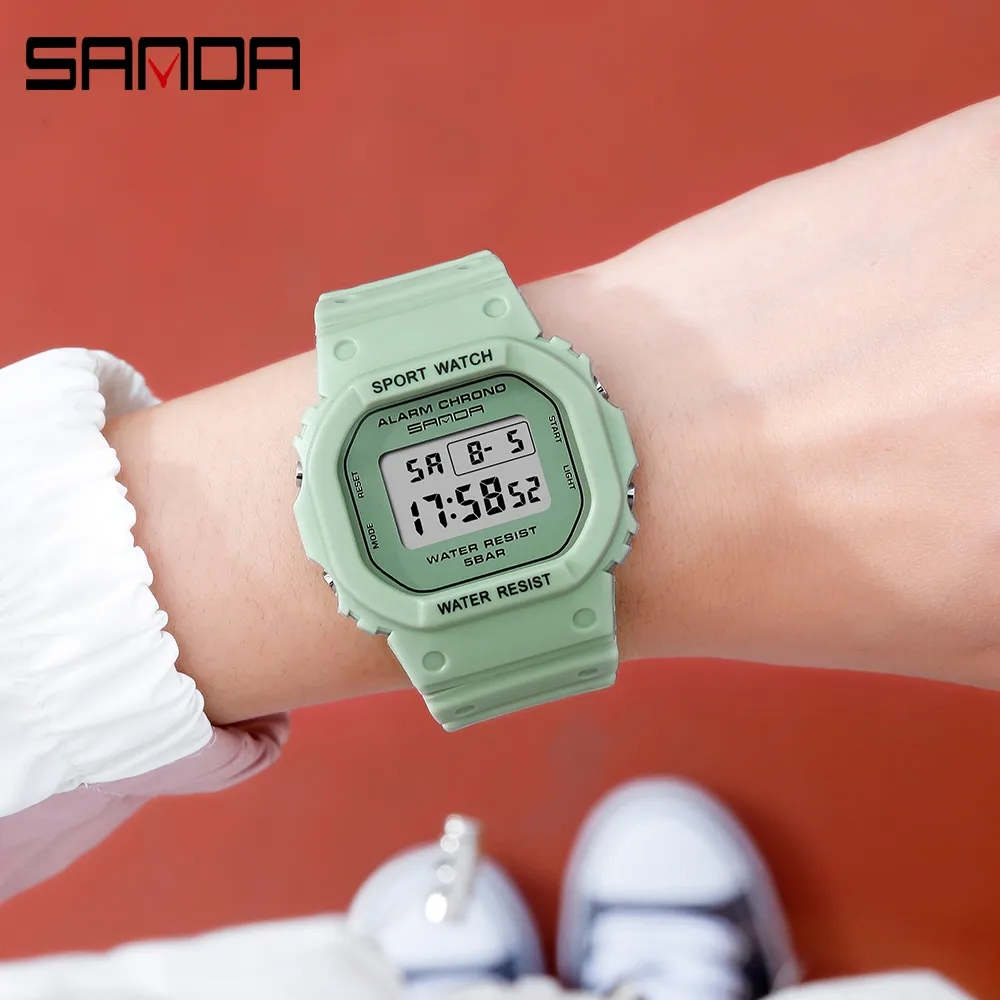 Reloj deportivo de lujo SANDA  - Tide Watch Surf reseña y precio