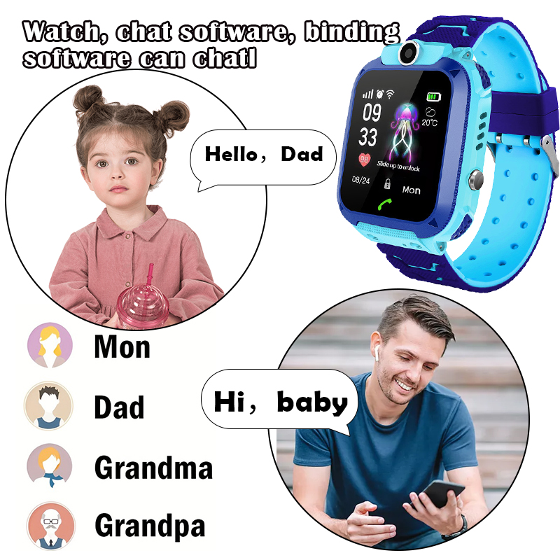 Reloj Inteligente Q12B para Ni - Smartwatch Watches Gift For Boys With Gps reseña y precio