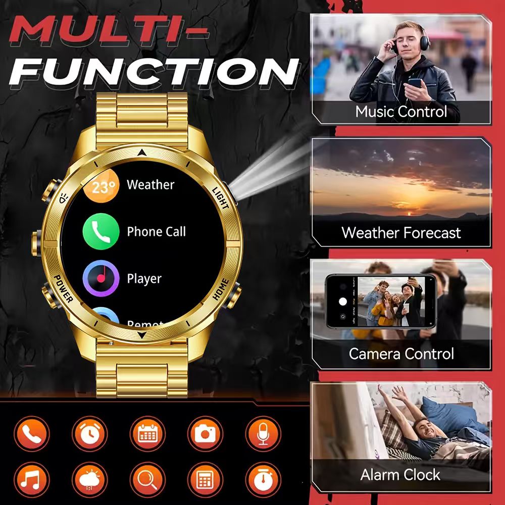 Nuevo reloj inteligente deport - Smartwatch New Watches 2025 reseña y precio