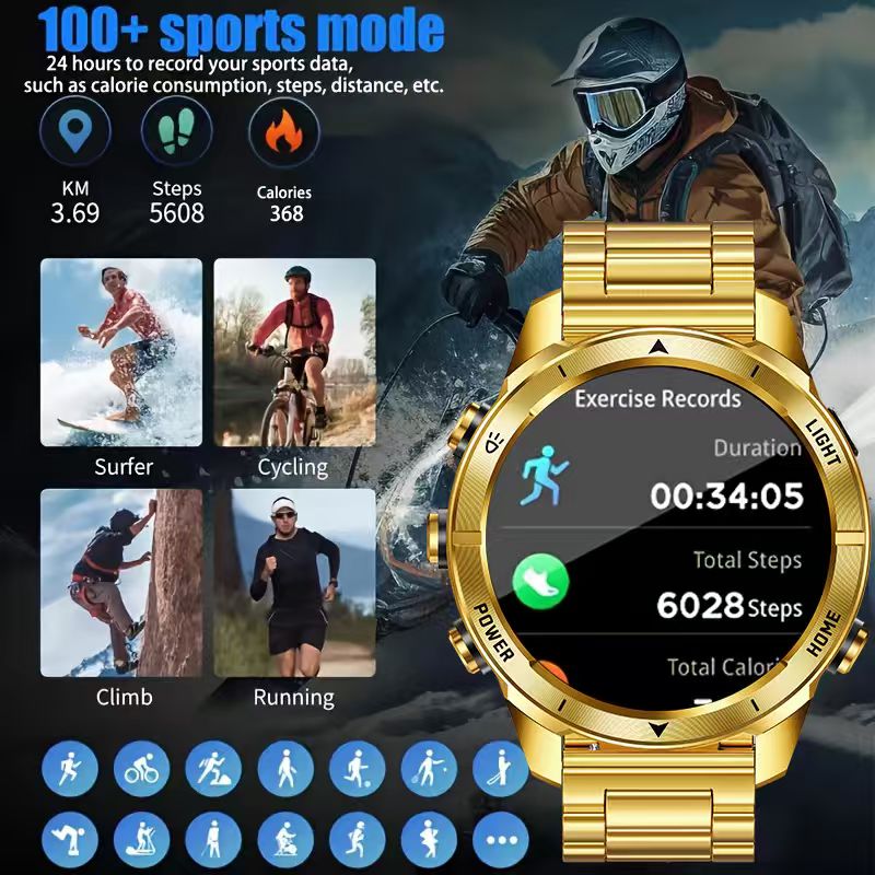Nuevo reloj inteligente deport - Smartwatch New Watches 2025 reseña y precio