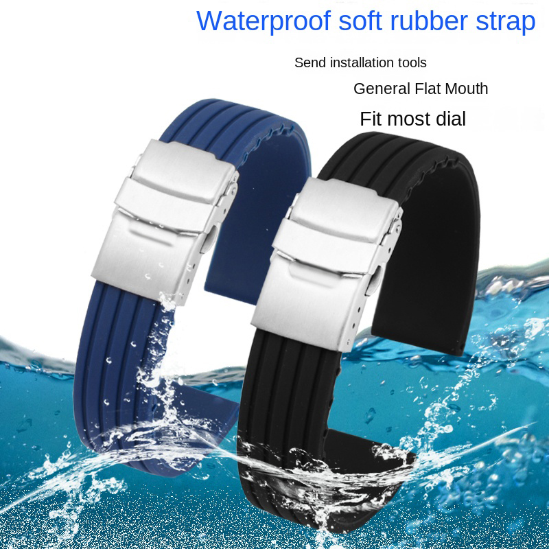 Correa de silicona de 16mm, 18 - Smartwatch Casio Watches For Women reseña y precio