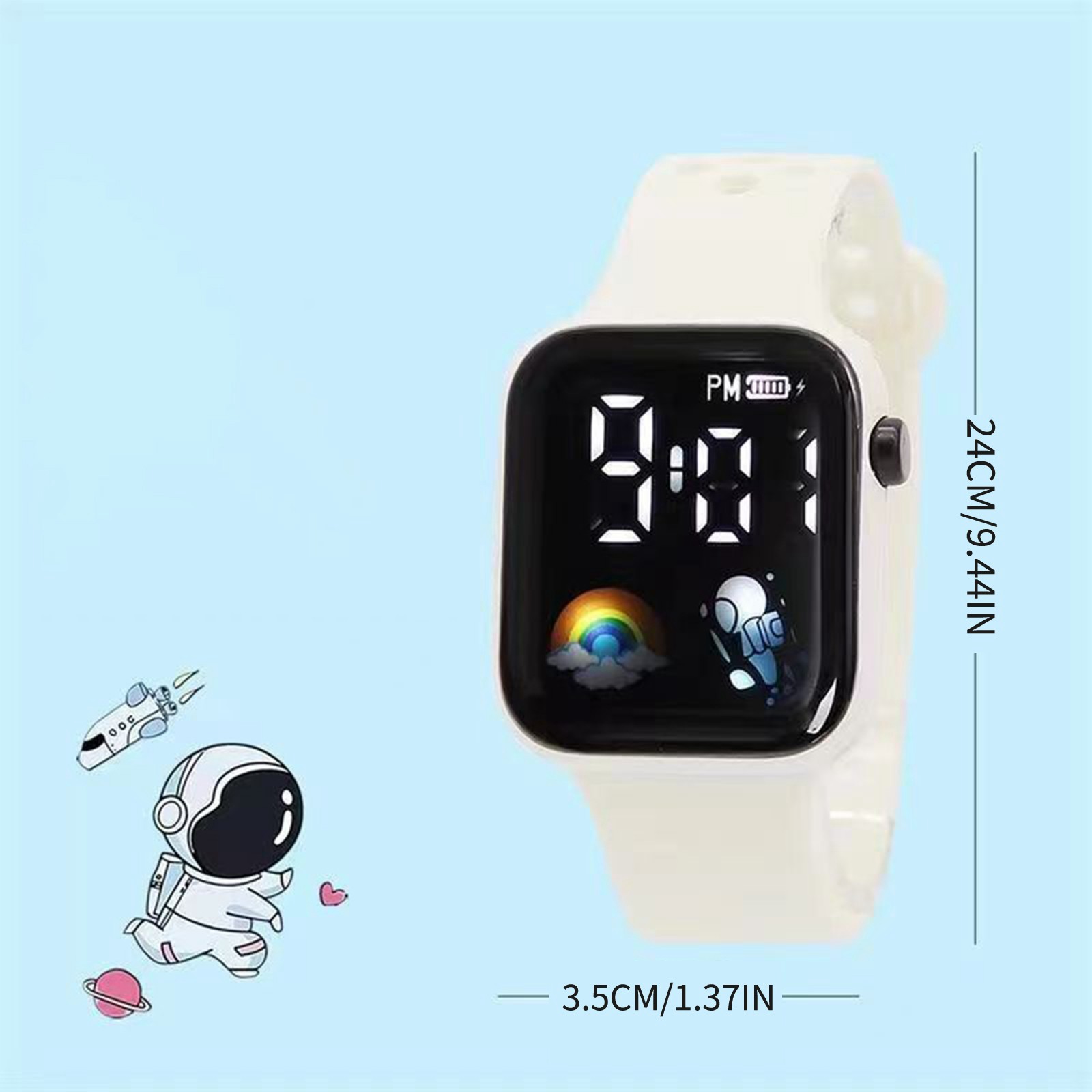 Relojes deportivos para estudi - Smartwatch Digital Watches For Girls reseña y precio