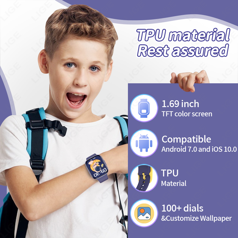Lige niños reloj inteligente m - Smartwatch Digital Watches For Girls reseña y precio