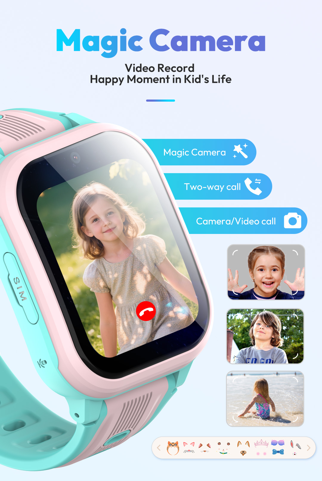 Reloj Inteligente KT41 - Reloj - Smartwatch Watches Gift For Boys With Gps reseña y precio