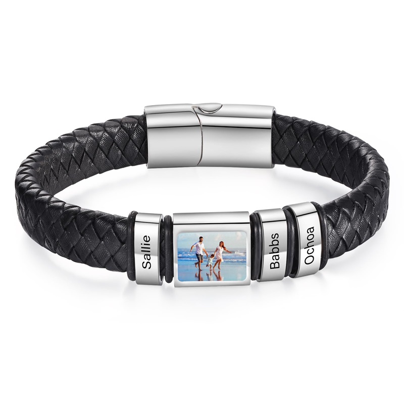 Pulsera con foto personalizada - Smartwatch Sports Watches For Men reseña y precio